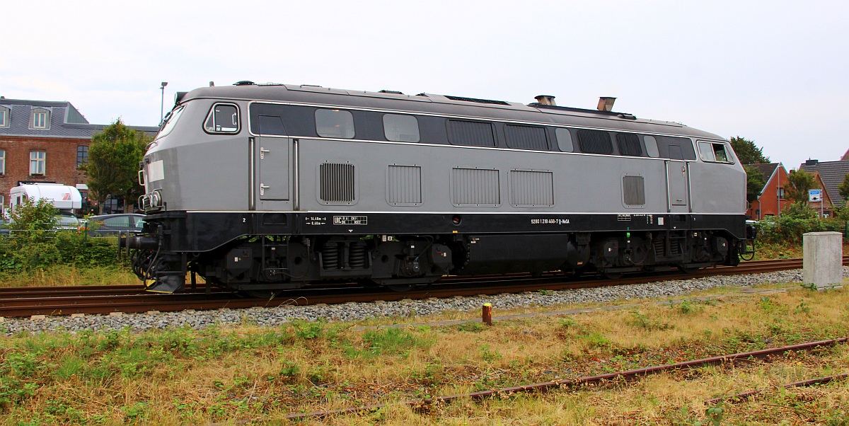 NESA 218 468-7, REV/WFE/28.06.19, Ausfahrt Husum-Nord 08.09.2022 b