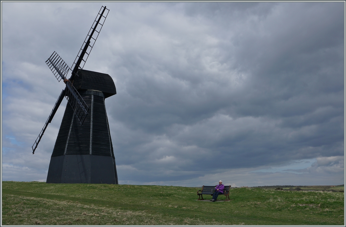 Nicht nur in Holland gibt es Windmühlen...
Rottingdean, den 24. April 2016