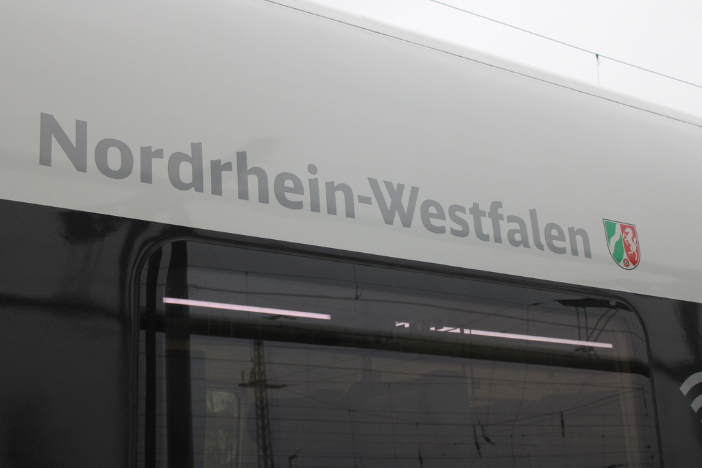 Nordrhein-Westfalen zu Gast am 02.02.2024 im Rostocker Hbf.