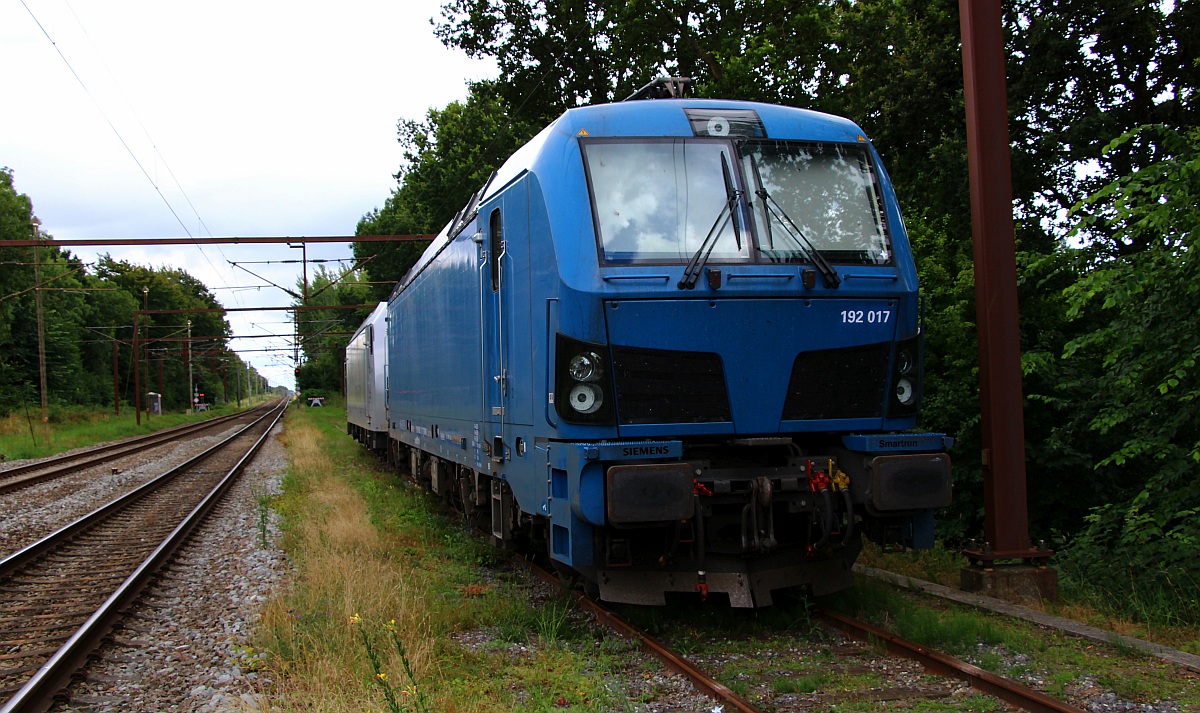 NRail 192 017-2, REV/MMAL/26.03.20 zu Gast im Norden. Pattburg 08.08.2022