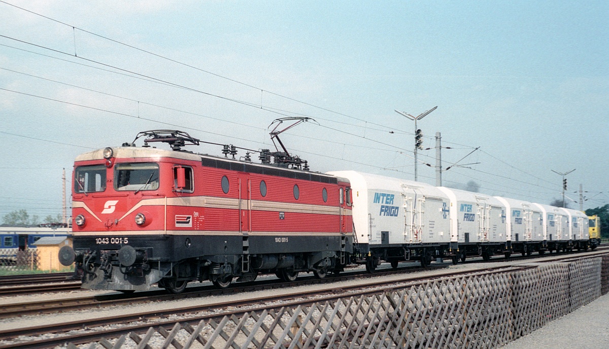 ÖBB 1043.01 Straßhof 12.09.1987