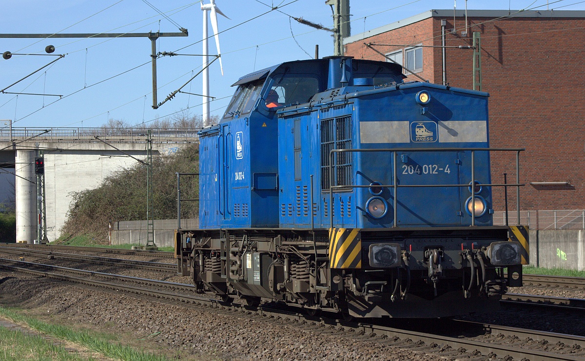 PRESS i.E für HHLA/Metrans 204 012 oder 203 215, HH-Waltershof 03.04.21