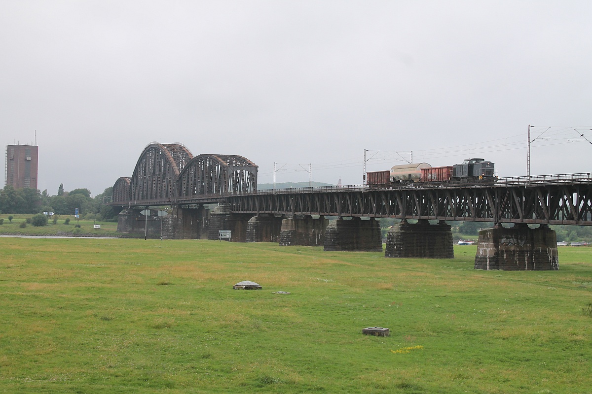 Rail Cargo Carrier Germany 203 152-4 (ex DR 112 818-0) Duisburg Haus-Knipp-Brücke 9.7.2020