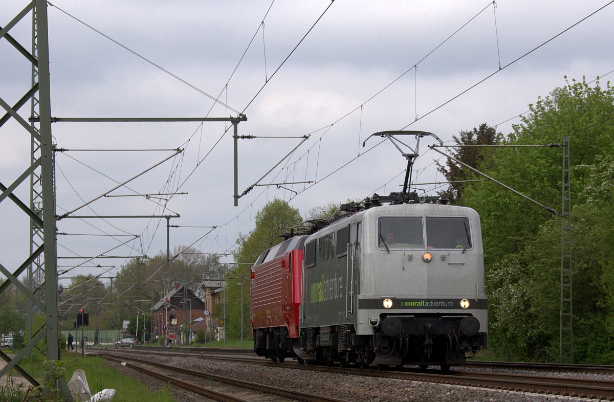 RailAdv 11 082 mit DSB EA 3020. Owschlag 15.05.2021