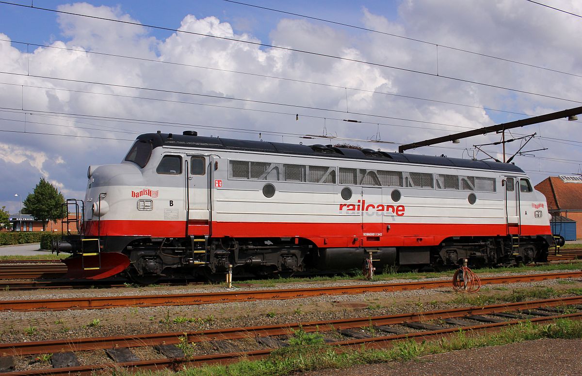 Railcare Litra MY 1134 die Dank eines freundlichen Tf von Hector Rail in bestem Licht abgelichtet werden konnte. Padborg 30.07.2017