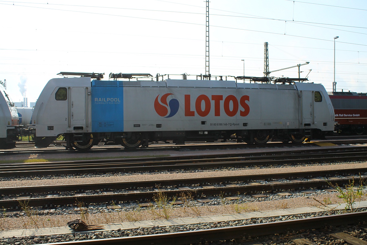 RailPool/ LOTOS 186 146-7 Hohe Schaar 03.09.2016