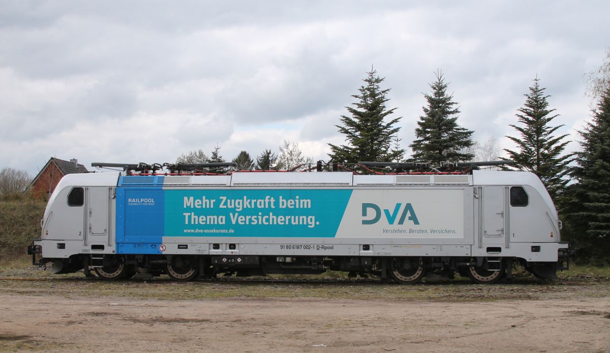 Railpool/HGB 187 002-1 Flensburg-Weiche 10.04.2019