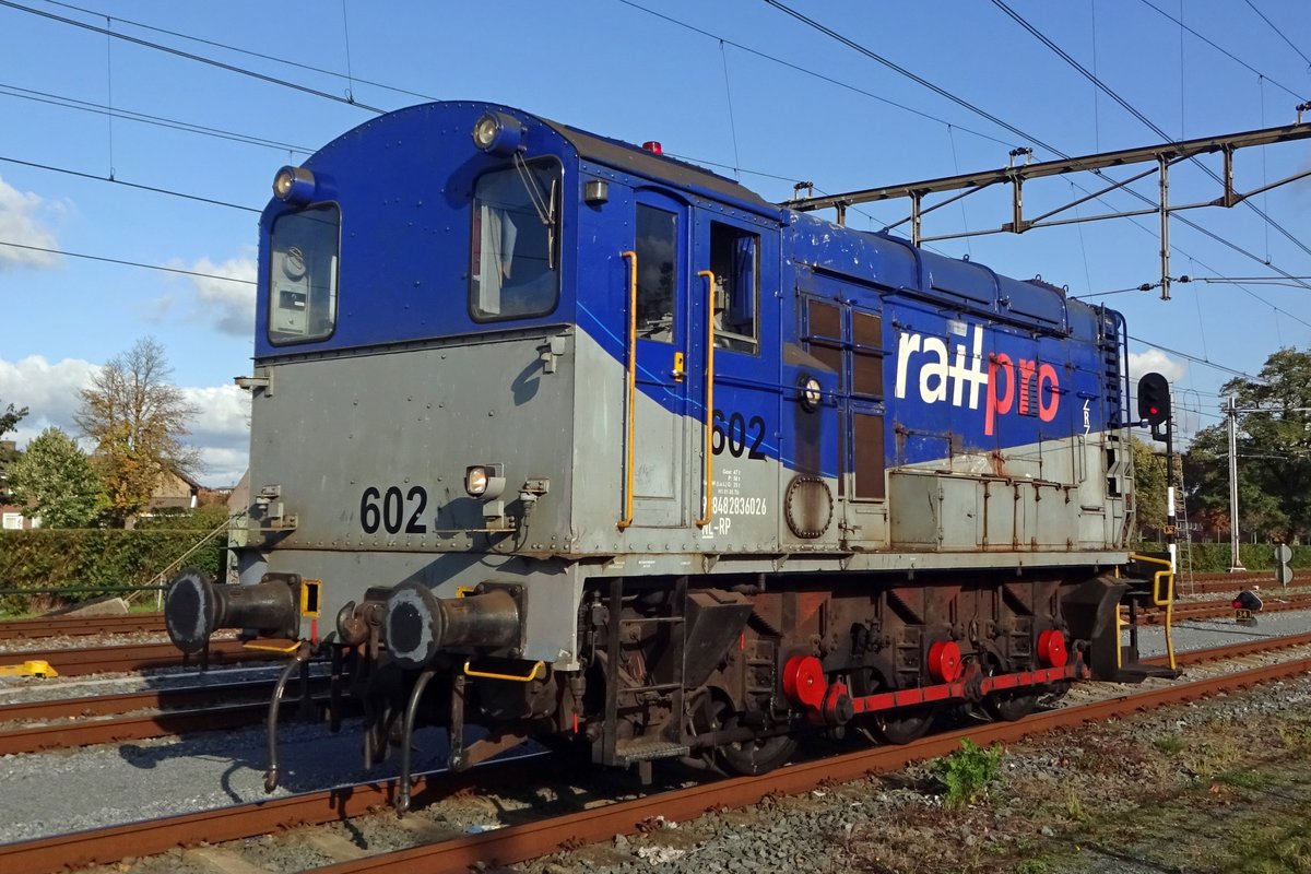 RailPro 602 treft am 29 Oktober 2019 in Oss ein. 