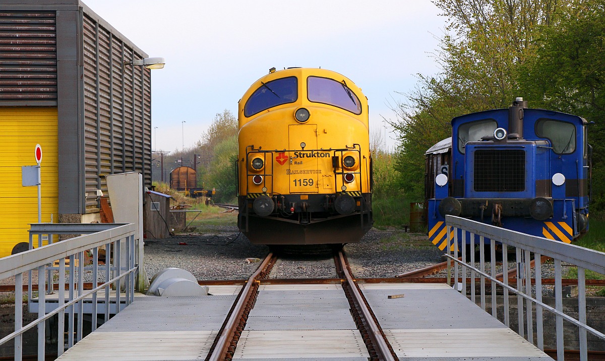 RAILSRVICE/Strukton Litra MY 1159 Pattburg/DK 01.05.2022