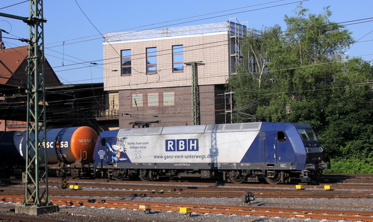 RBH/DB 145 019-6, REV/LD X/02.07.14, Verl/HSR9/22.06.21, Hamburg-Harburg 27.06.20