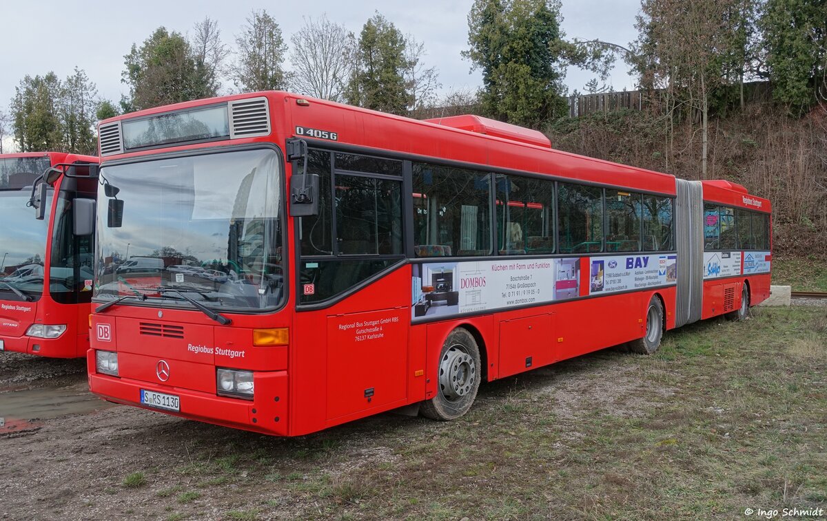 Regional Bus Stuttgart (RBS) | Regiobus Stuttgart | S-RS 1130 | Mercedes-Benz O 405 G | 03.03.2019 in Ludwigsburg