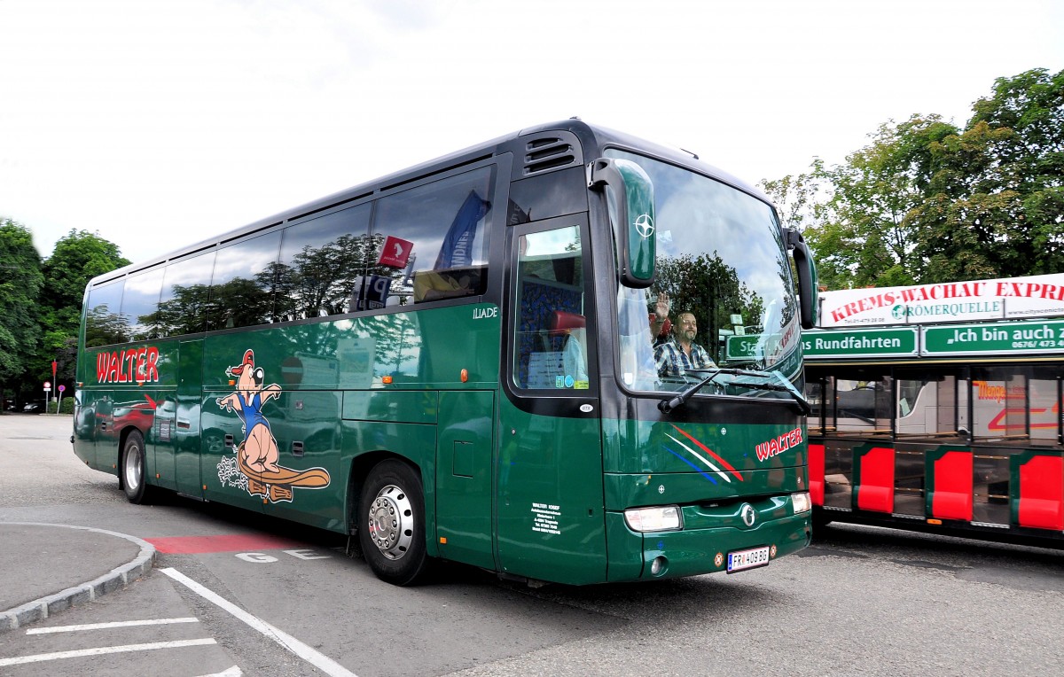 Renault Iliade von Walter Reisen aus sterreich am 21.6.2014 in Krems.