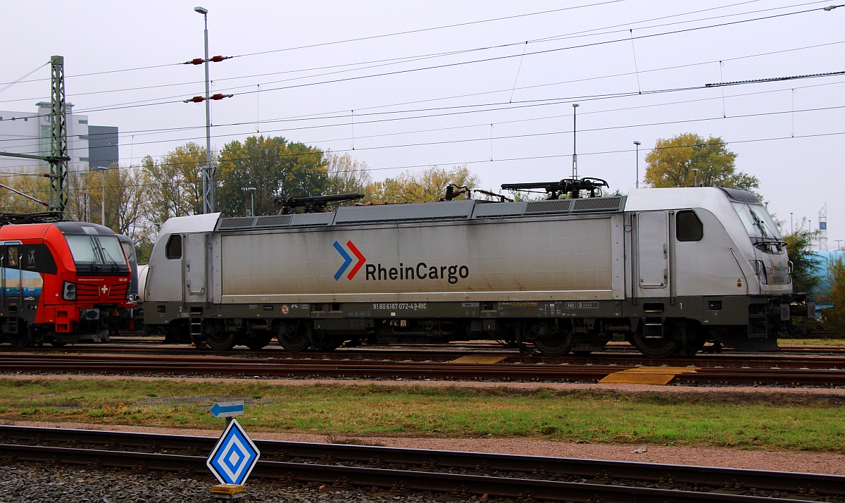 Rhein Cargo 187 072-4, REV/25.11.16, Hohe Schaar 29.11.2022