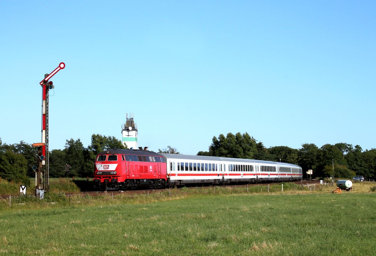 RP 218 402 vor IC 2374 Lindholm 29.6.2019