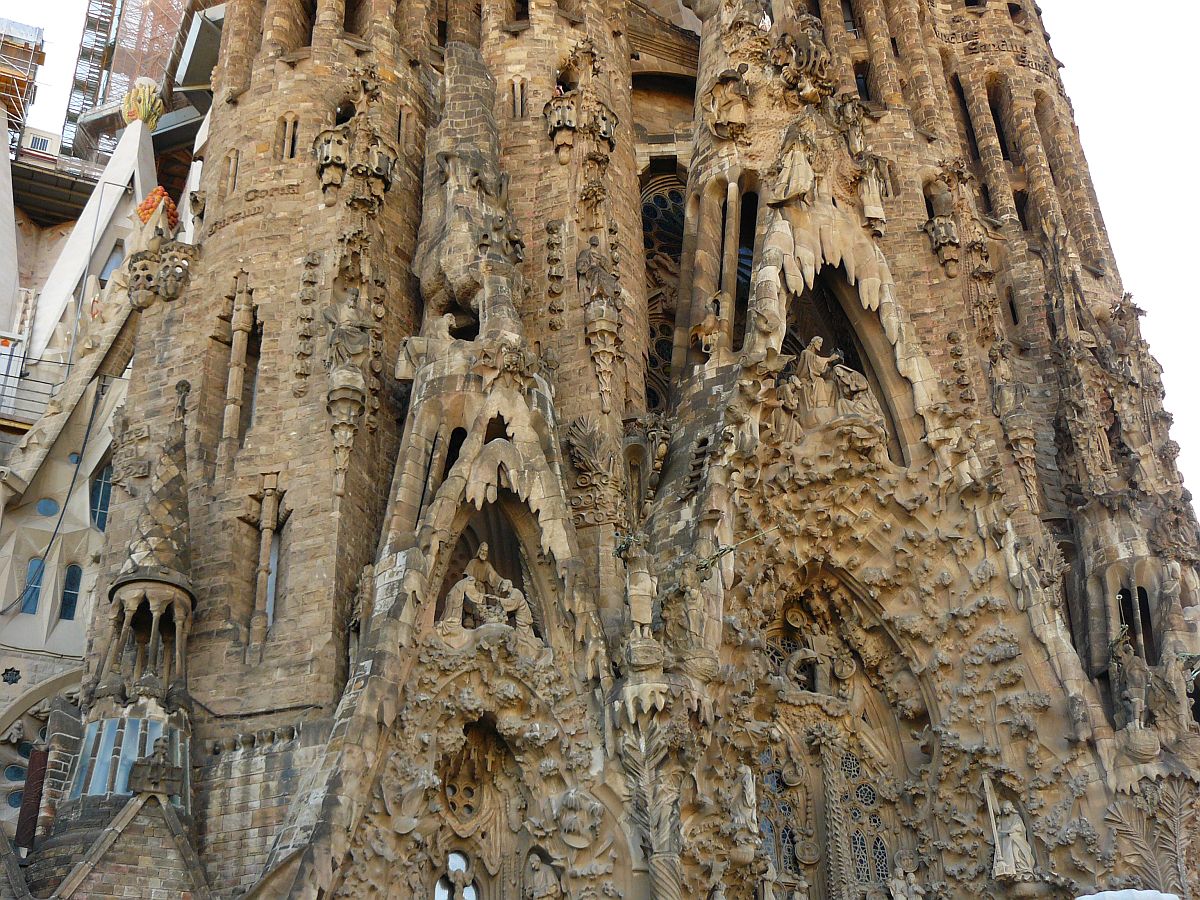 Sagrada Famlia, Barcelona 04-09-2013.