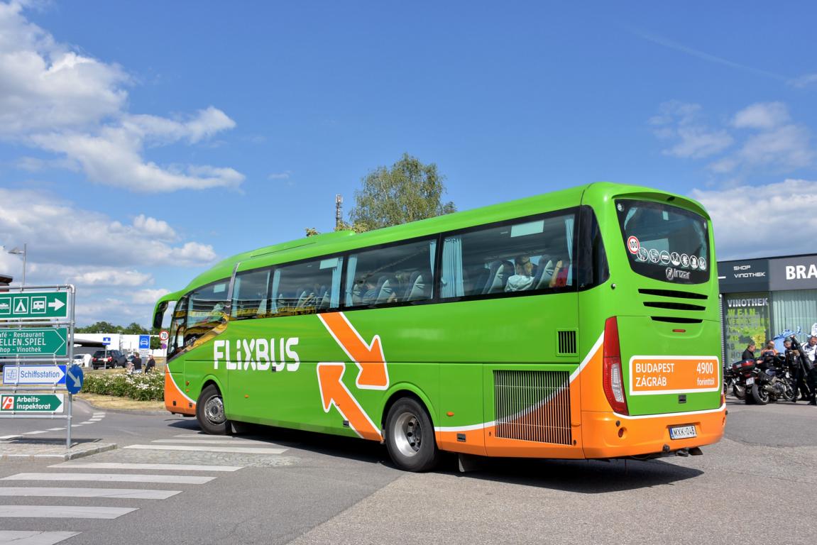 Scania Irizar i6,Flixbus aus Ungarn 06/2017 in Krems.