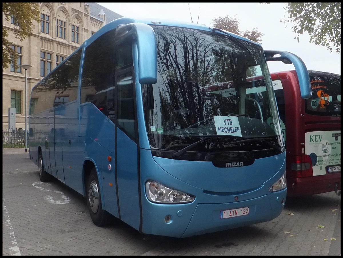 Scania Irizar von VTB Reizen aus Belgien in Erfurt.