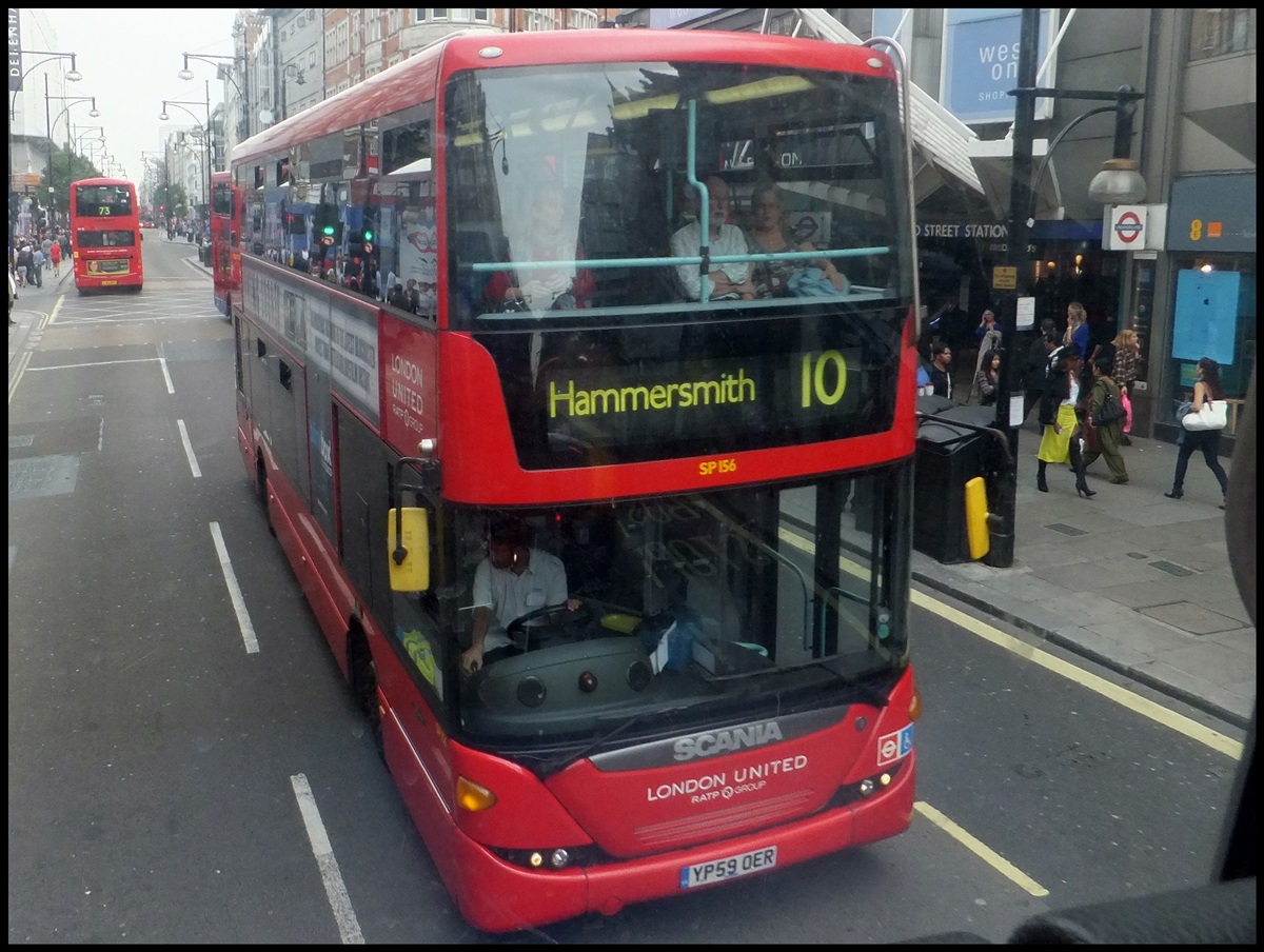 Scania OmniLink von London United in London.