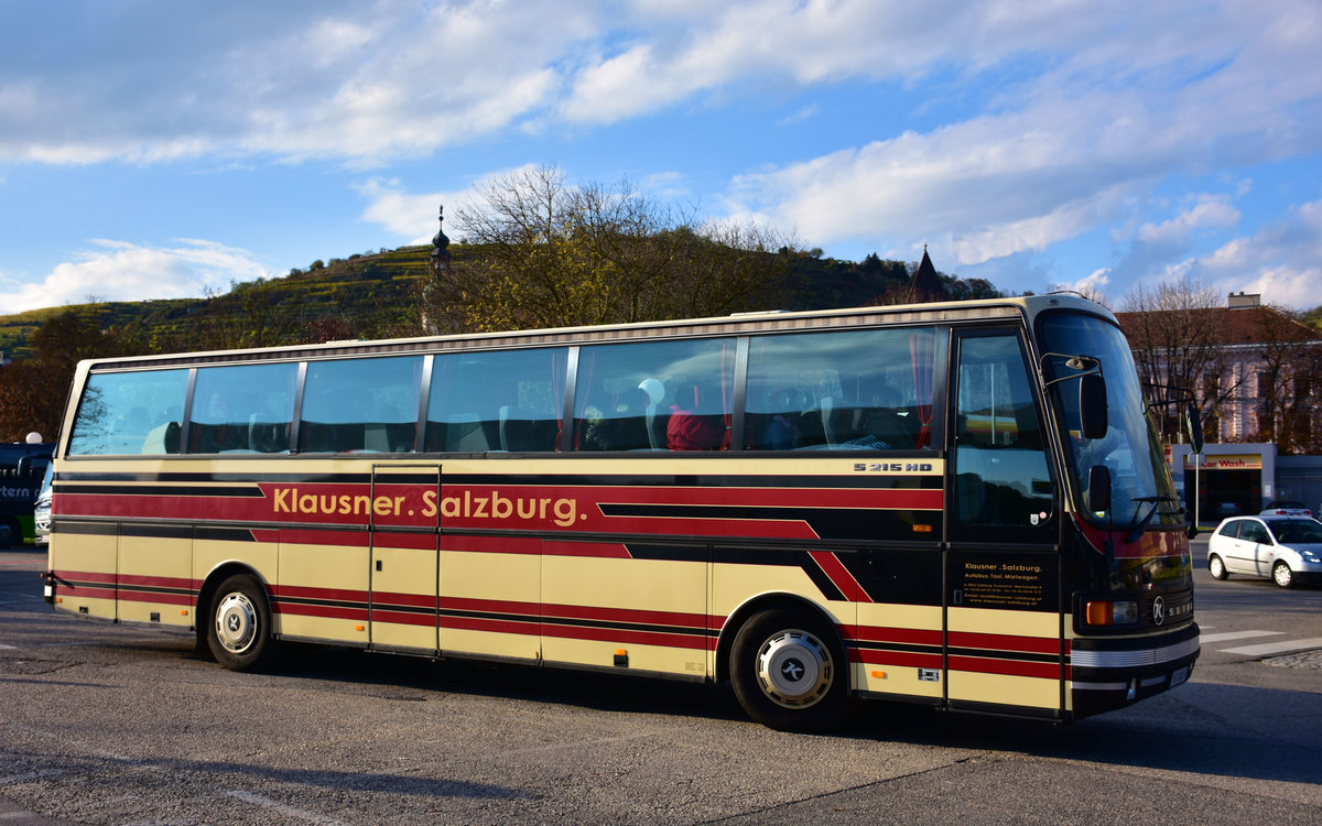 Setra 215 HD von KLAUSNER Reisen aus sterreich in Krems.