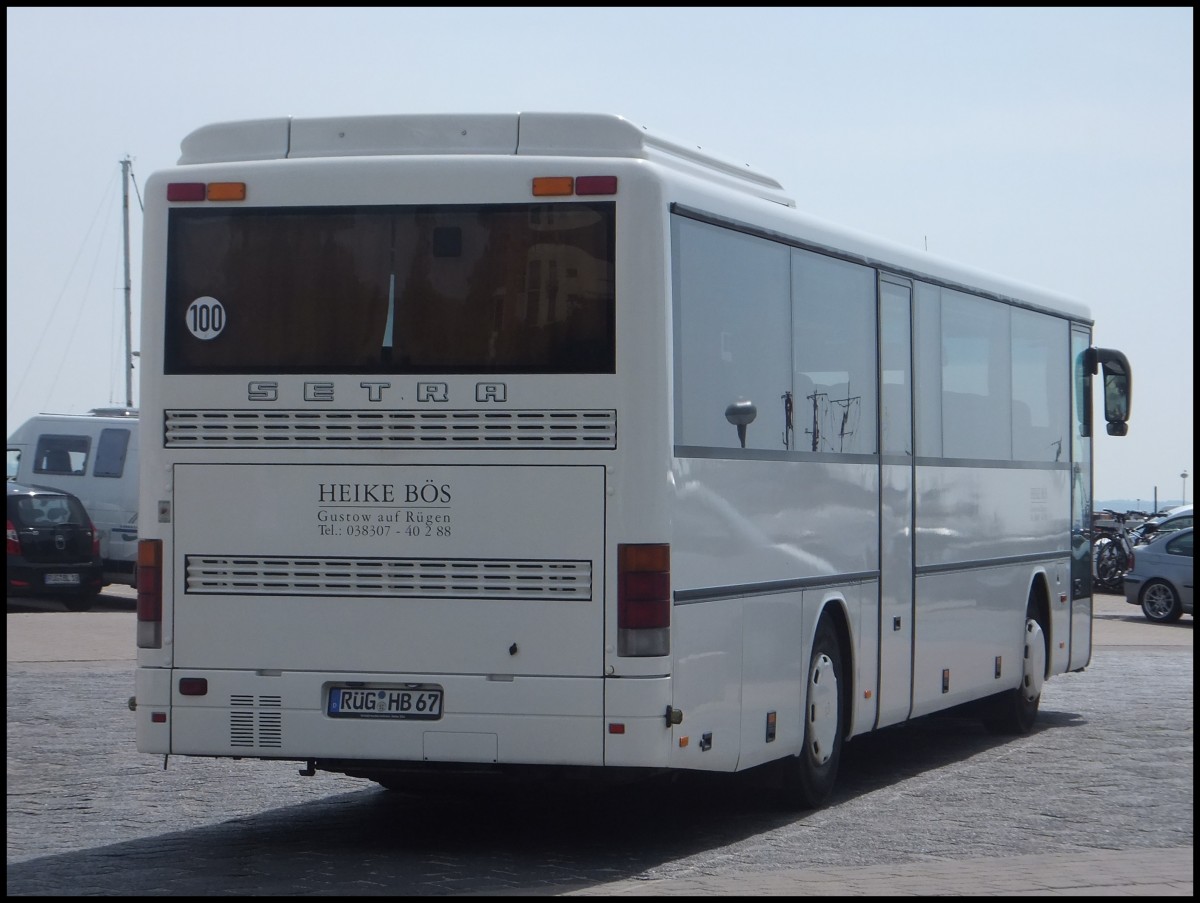 Setra 315 H von Heike Bs aus Deutschland im Stadthafen Sassnitz.