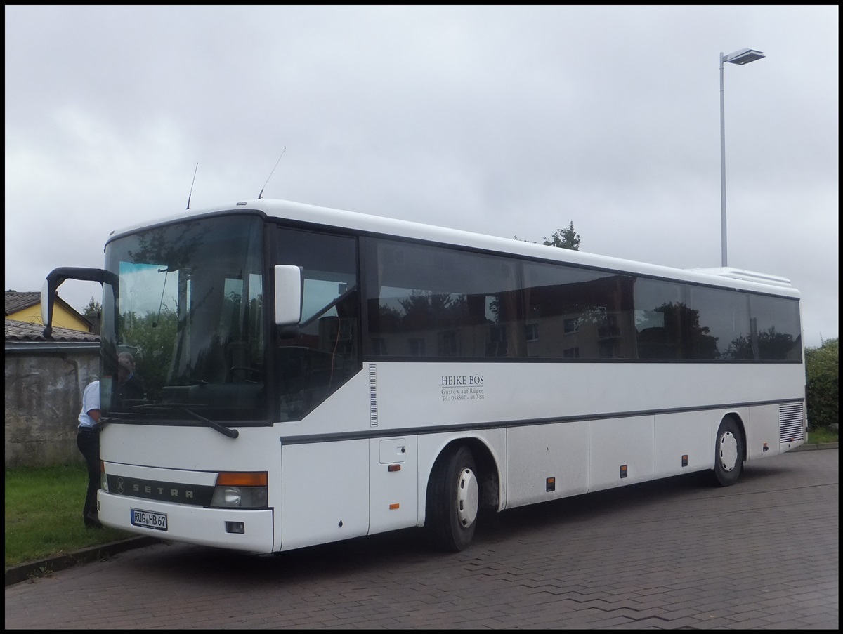 Setra 315 H von Heike B�s aus Deutschland in Bergen.