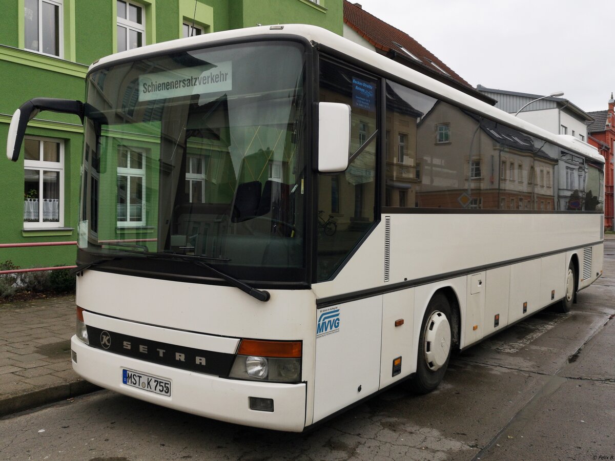 Setra 315 UL von Becker-Strelitz Reisen aus Deutschland in Neubrandenburg.