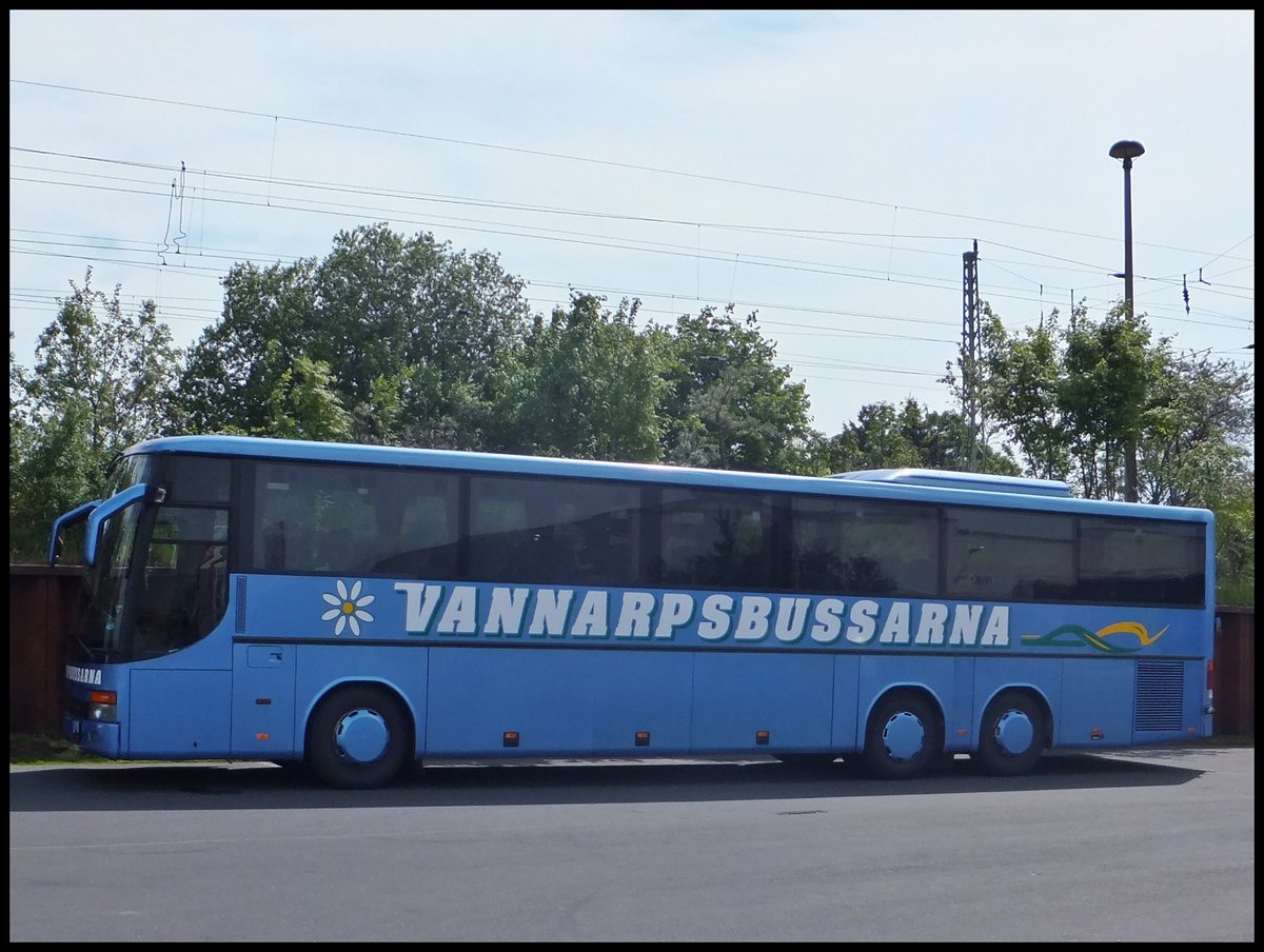 Setra 317 GT-HD von Vannarpsbussarna aus Schweden in Bergen.