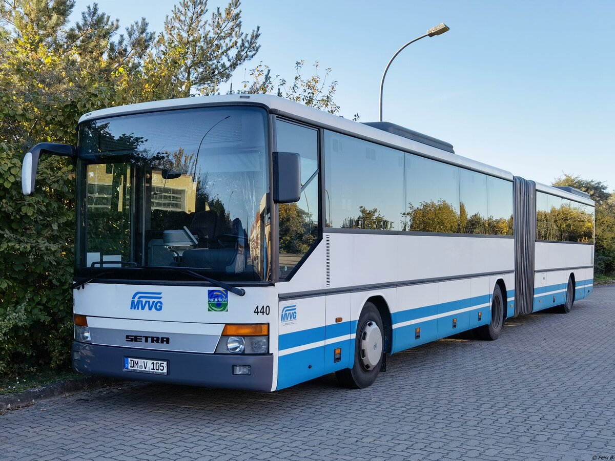 Setra 321 UL der MVVG in Waren.