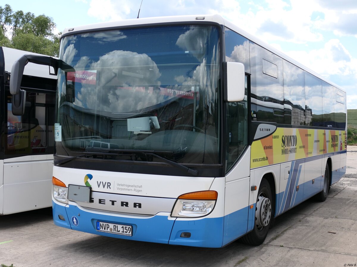 Setra 412 UL der VVR in Bad Sülze.