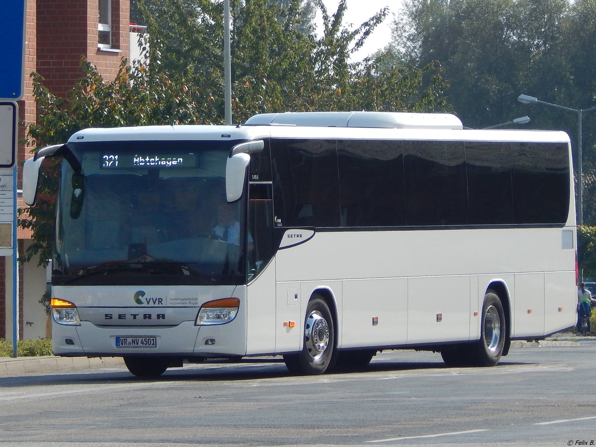 Setra 415 H der VVR in Grimmen.