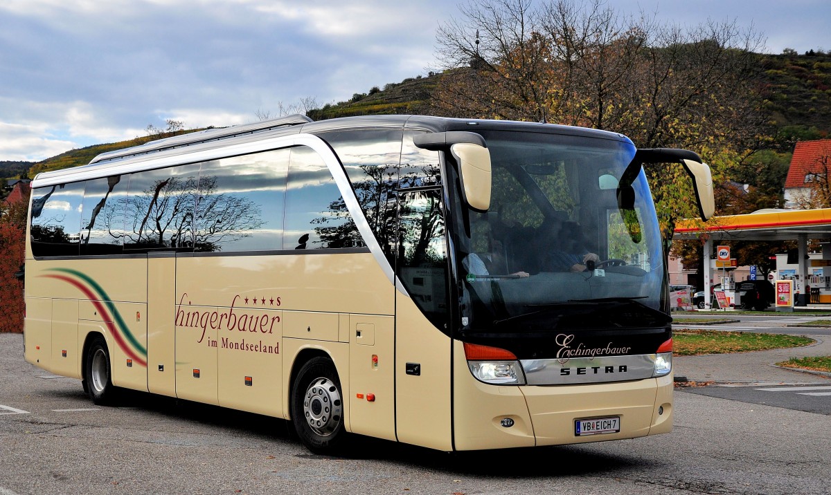 Setra 415 HD von Eichingerbauer / sterreich im Herbst 2013 in Krems.