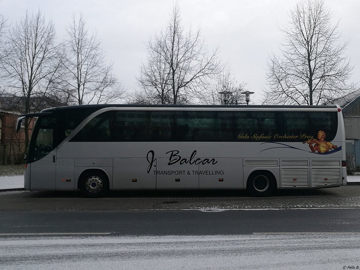 Setra 415 HD von Jakub Balcar aus Tschechien in Neubrandenburg.