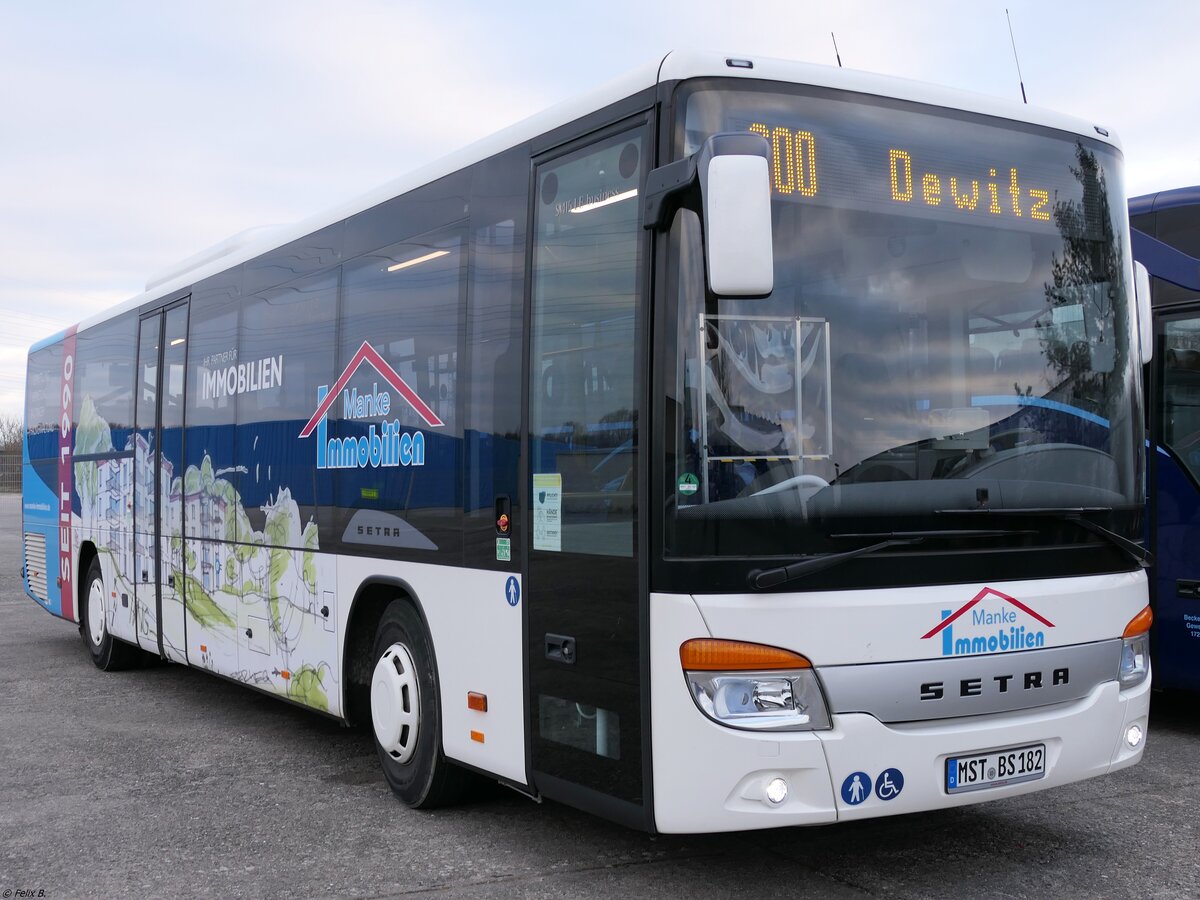 Setra 415 LE Business von Becker-Strelitz Reisen aus Deutschland in Neubrandenburg.