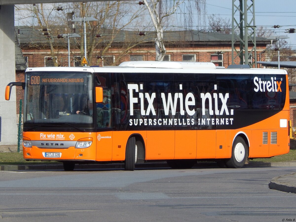 Setra 415 LE Business von Braasch Reisen aus Deutschland in Neubrandenburg.