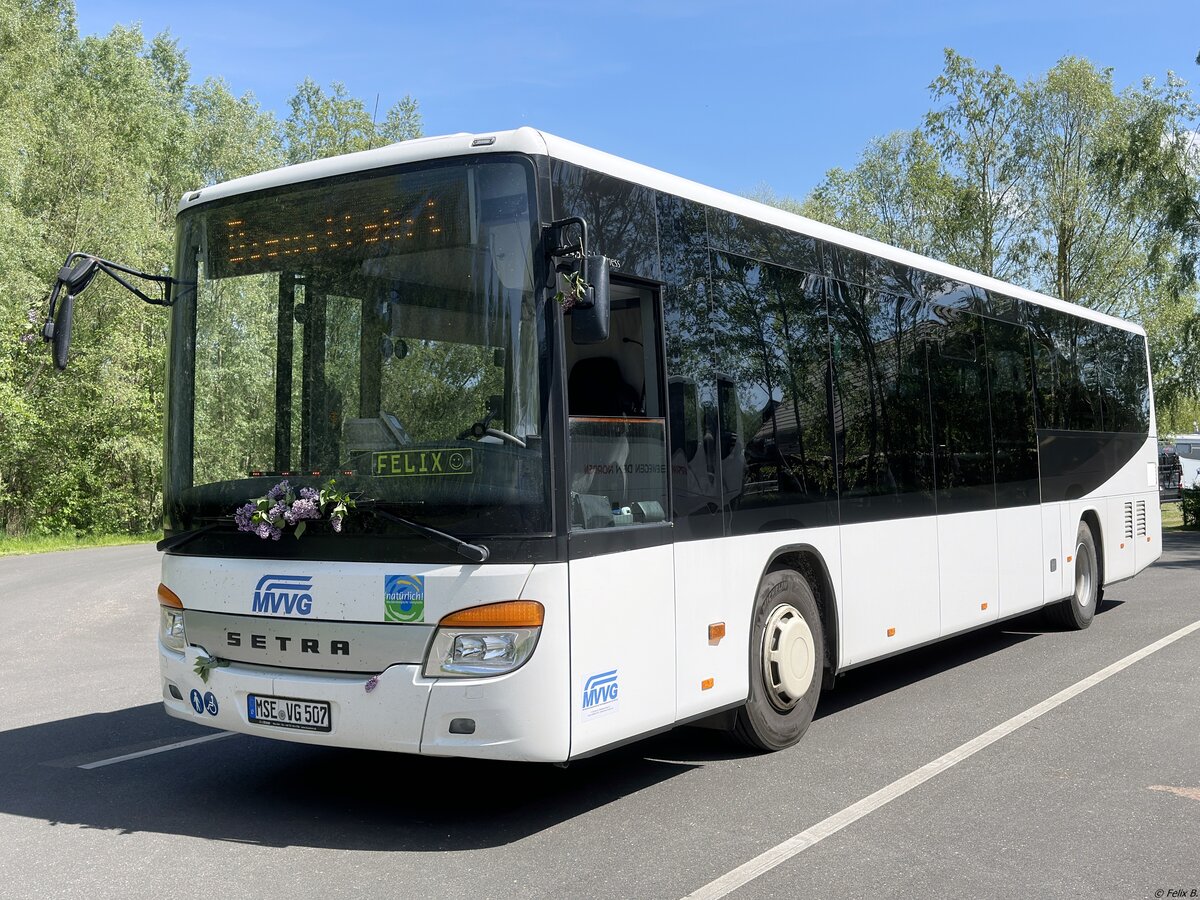 Setra 415 LE Business der MVVG in Plau am See.