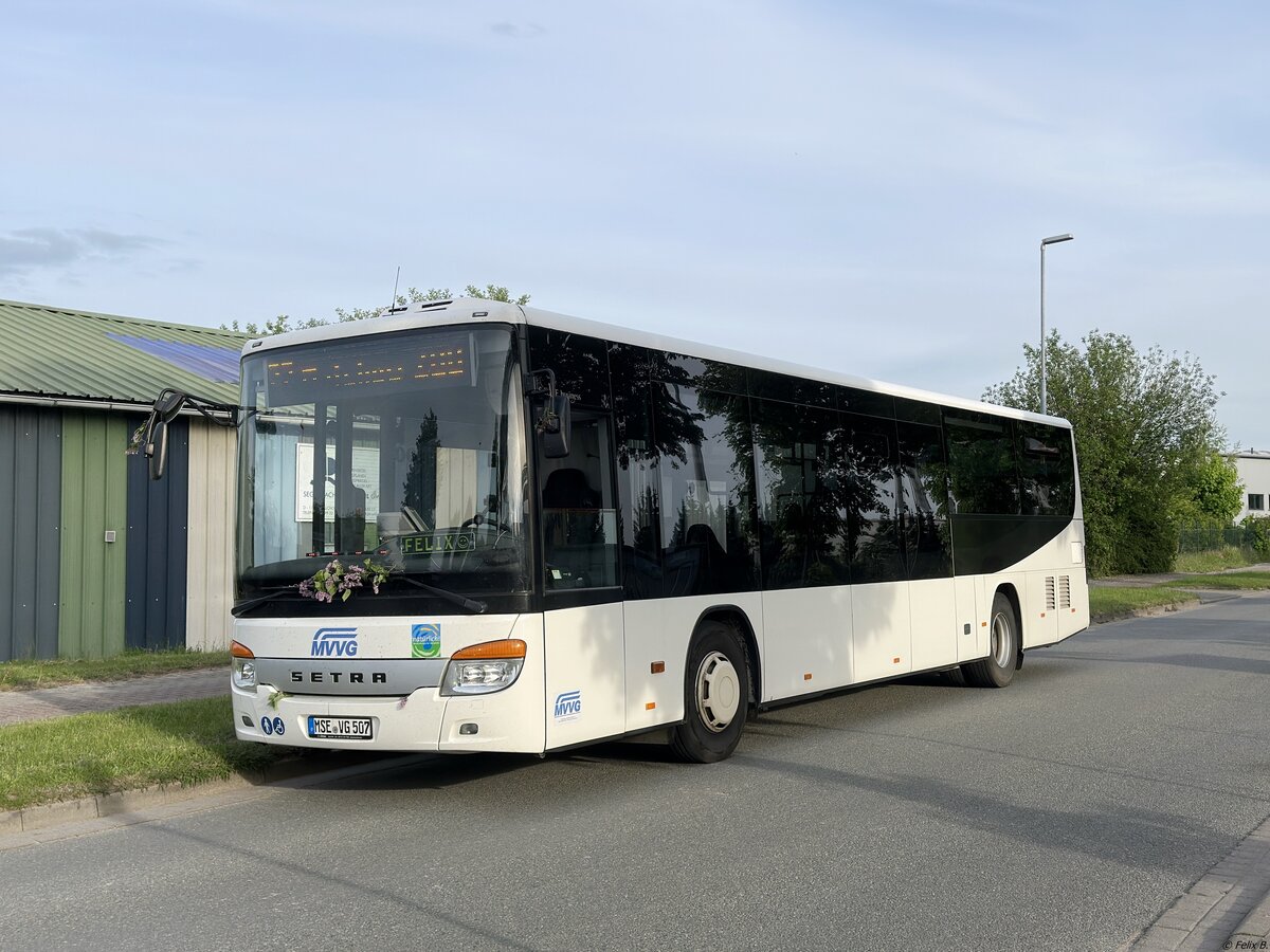 Setra 415 LE Business der MVVG in Malchow.