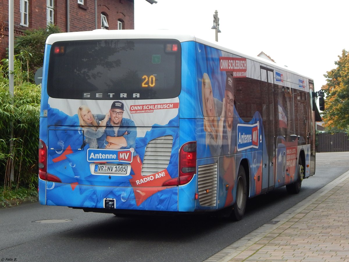 Setra 415 LE Business der VVR in Sassnitz.