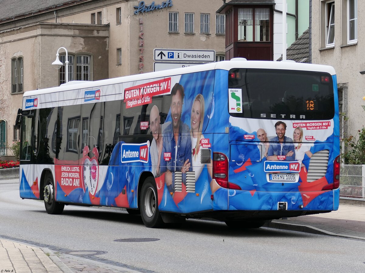 Setra 415 LE Business der VVR in Sassnitz.