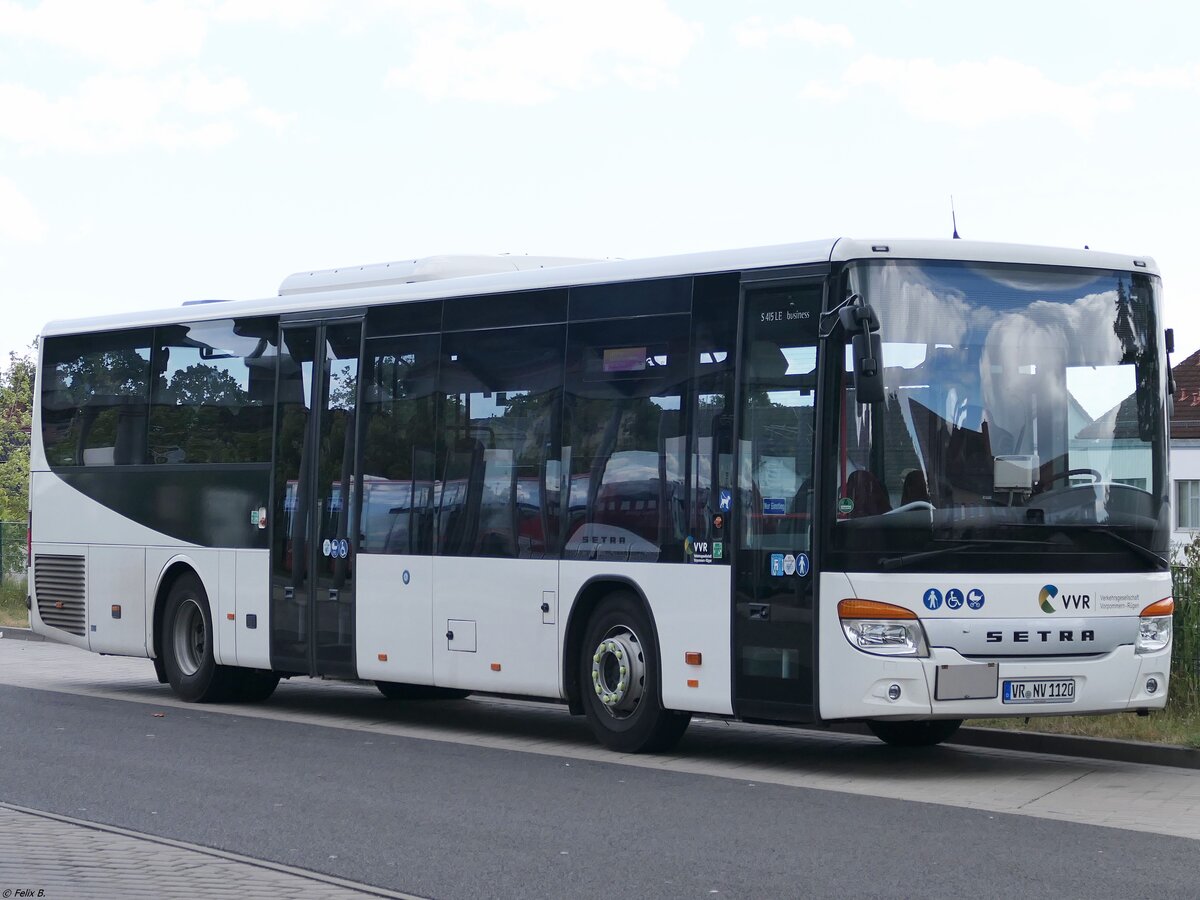 Setra 415 LE Business der VVR in Sassnitz.