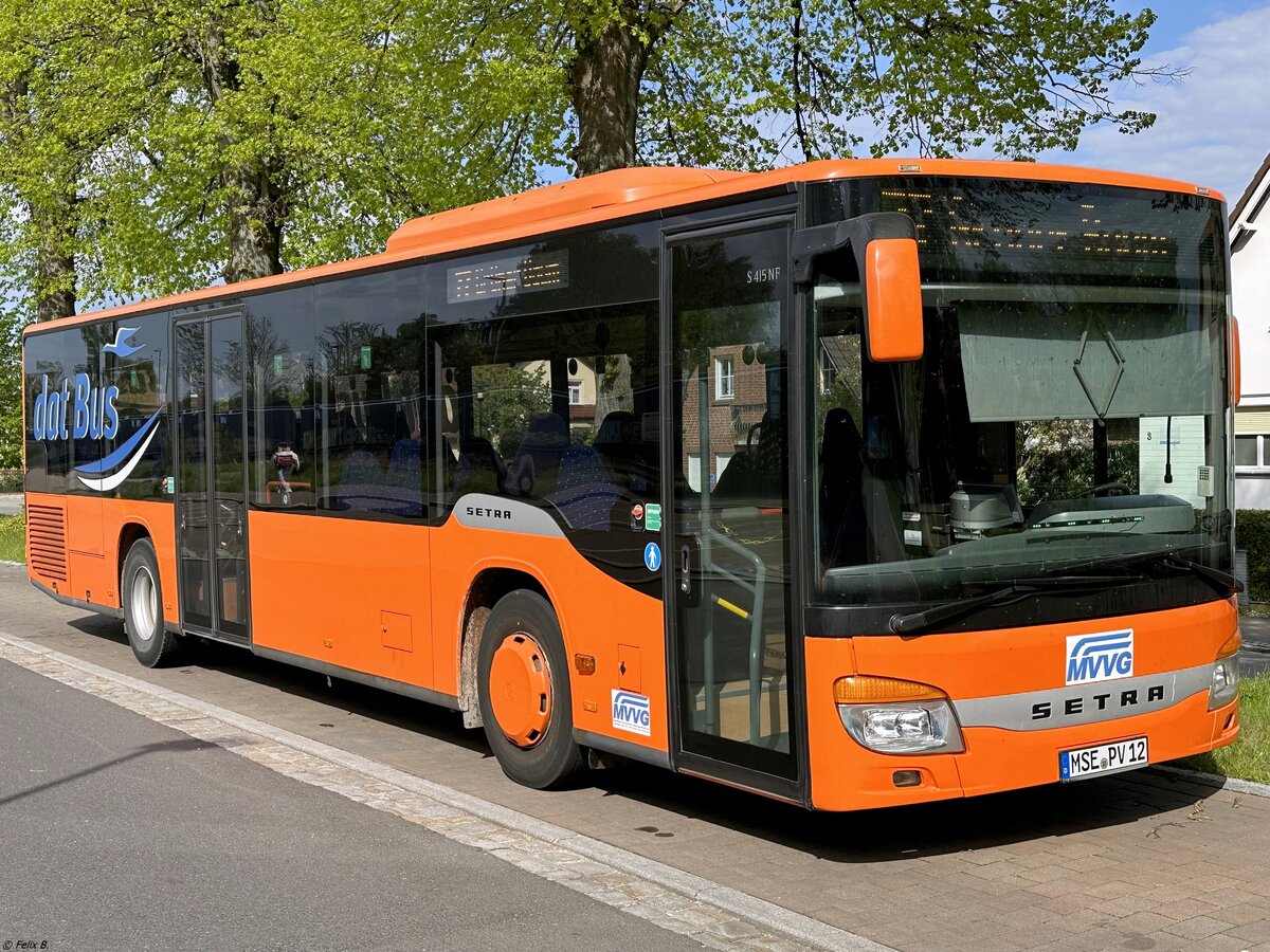 Setra 415 NF der MVVG in Plau am See. 