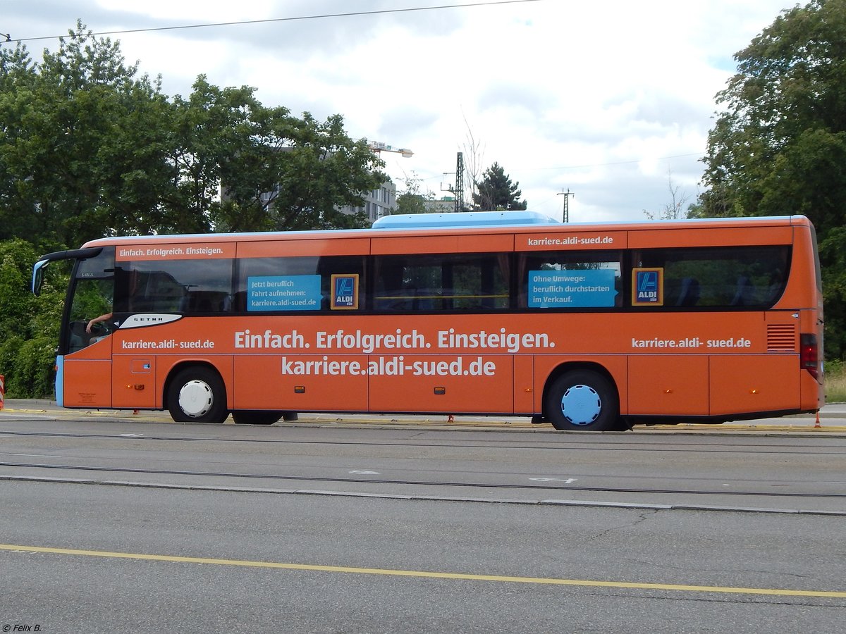 Setra 415 UL von Egner aus Deutschland in Ulm.