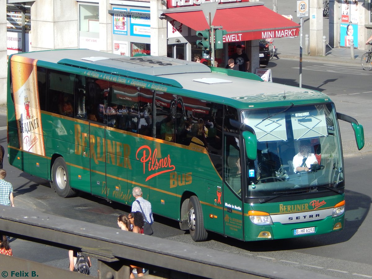 Setra 416 GT-HD von Dr. Herrmann aus Deutschland in Berlin.