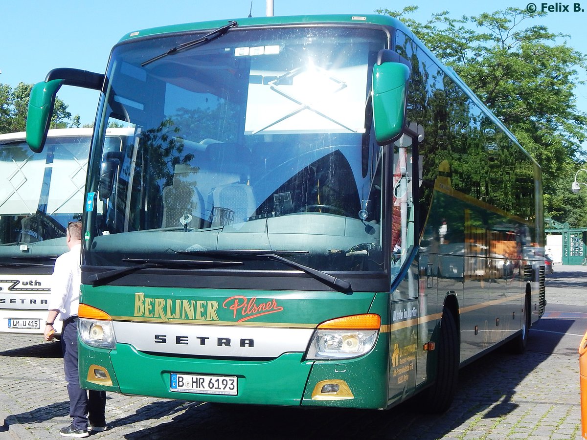 Setra 416 GT-HD von Dr. Herrmann aus Deutschland in Berlin.