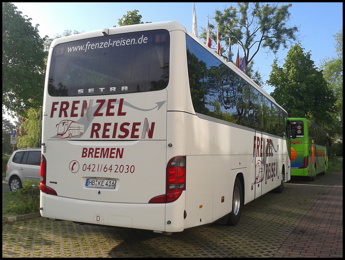 Setra 416 GT-HD von Frenzel-Reisen aus Deutschland in Bergen.