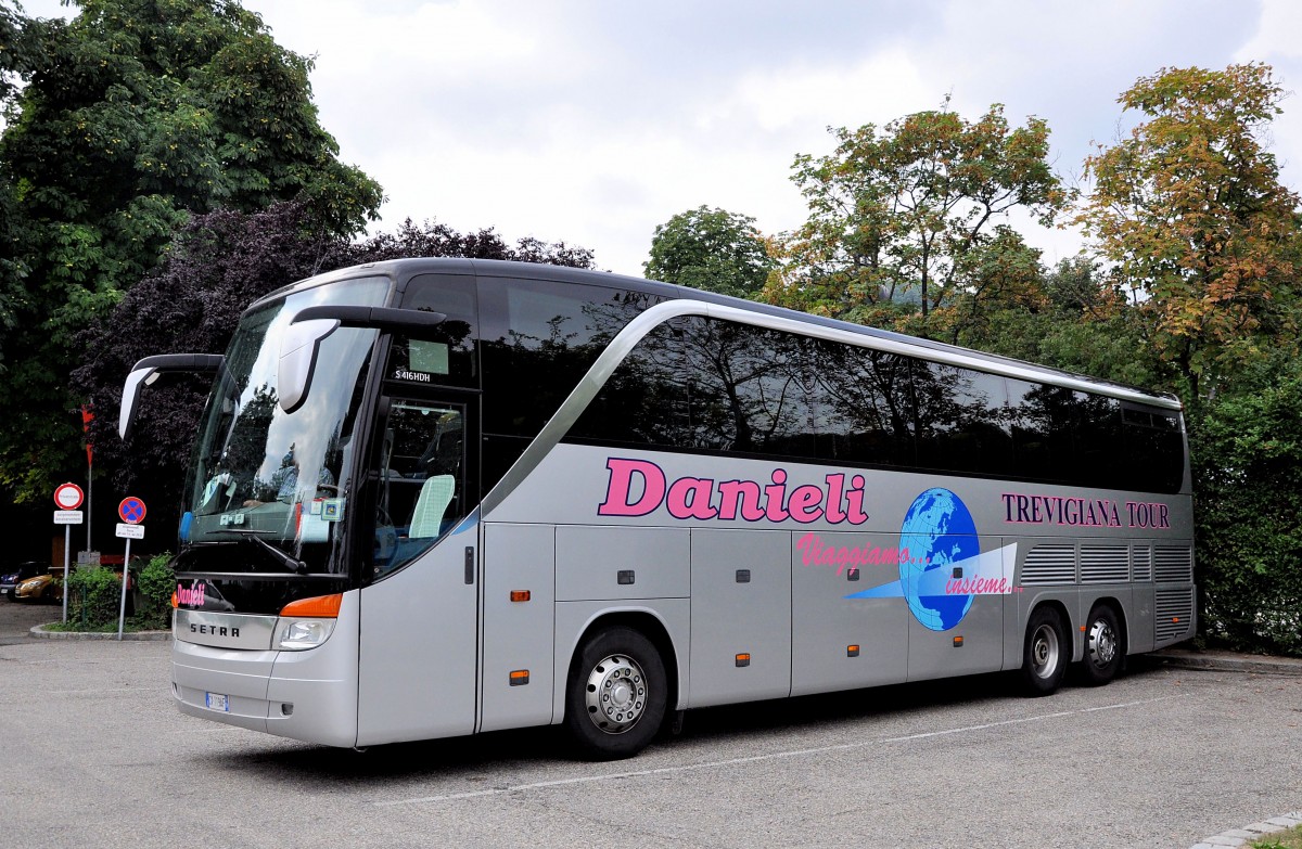 SETRA 416 HDH von DANIELI / Italien im August 2013 in Krems.