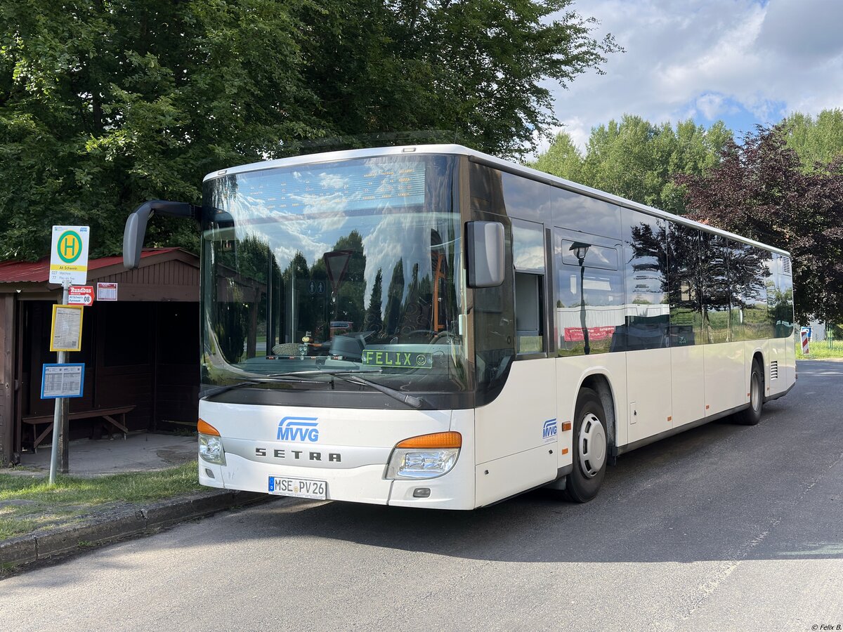 Setra 416 NF der MVVG in Alt Schwerin.
