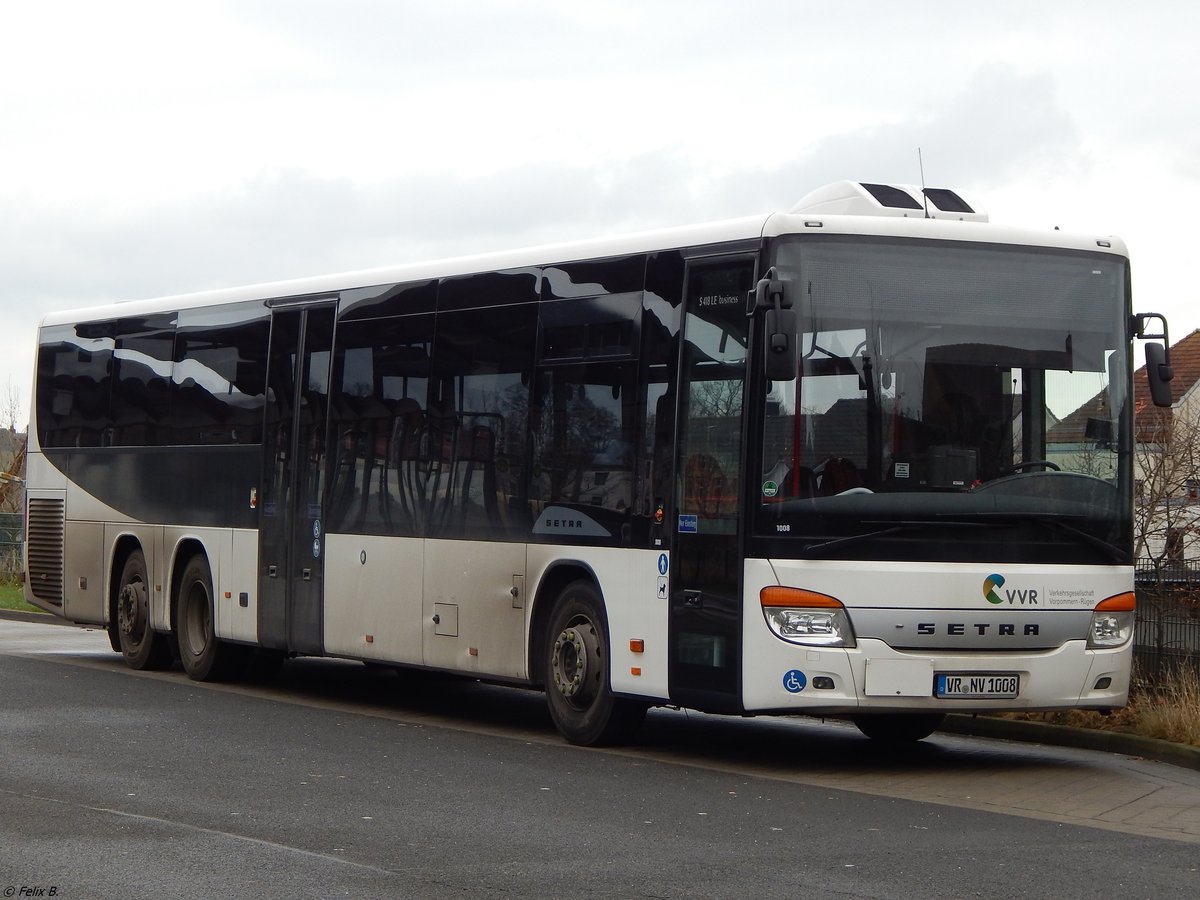 Setra 418 LE Business der VVR in Sassnitz.