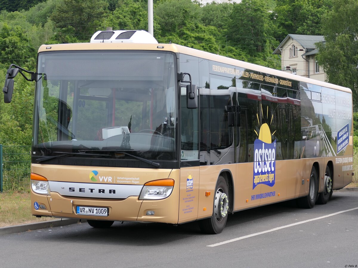 Setra 418 LE Business der VVR in Sassnitz.