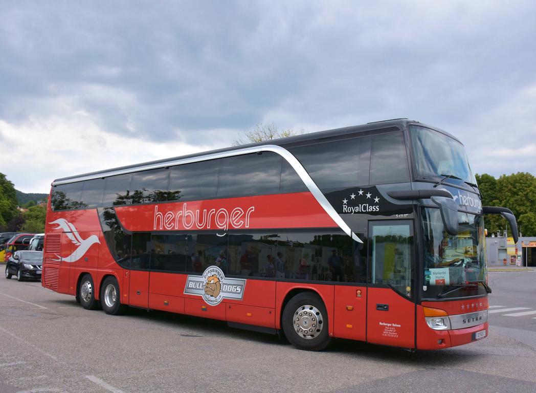 Setra 431 DT von Herburger Reisen aus sterreich 2017 in Krems.