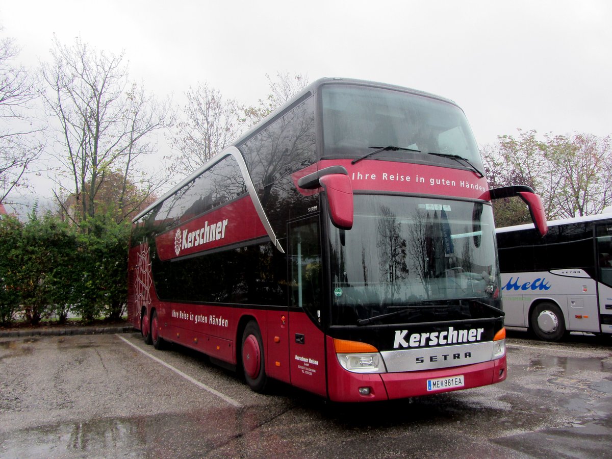 Setra 431 DT von Kerschner Reisen aus Niedersterreich in Krems.